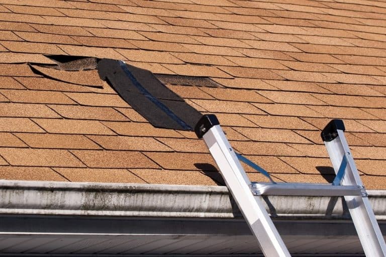 This busted roof makes solar panels look way better by comparison