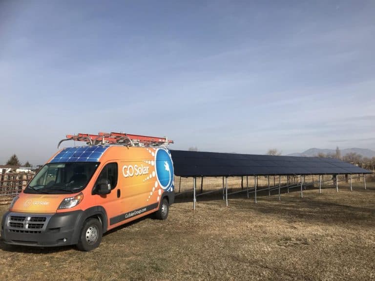 Go Solar Group Ground Mount in Utah