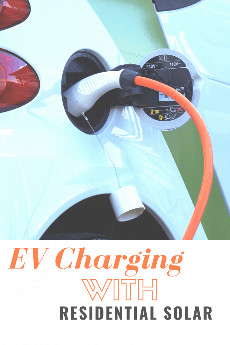 EV Charging with Residential Solar