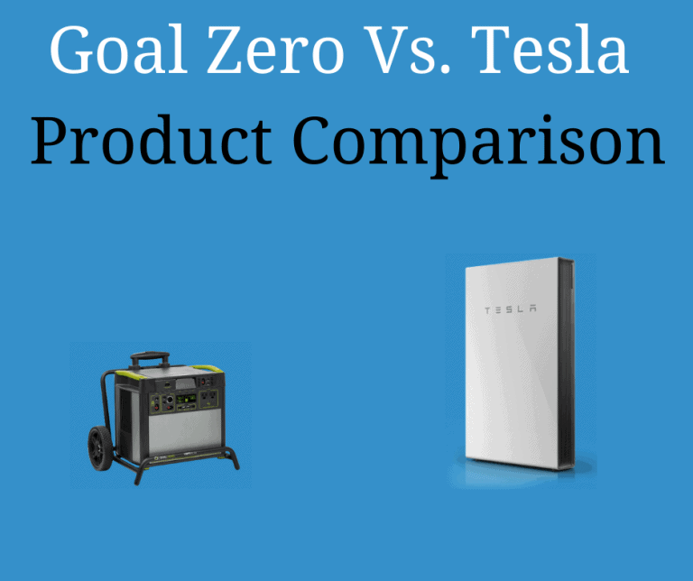 Goal Zero vs. Tesla